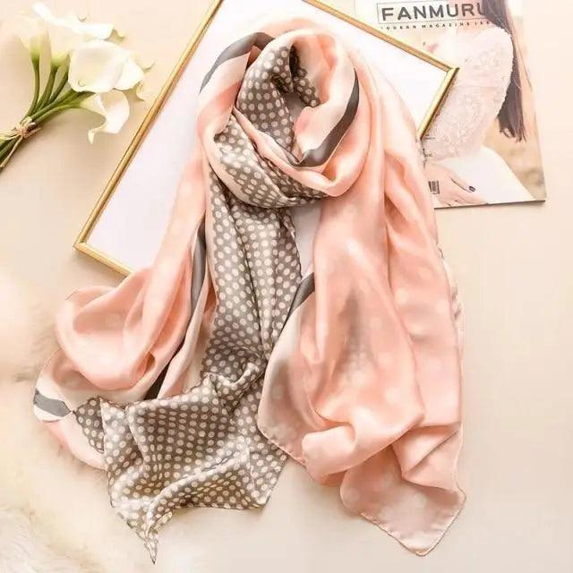 Fashion Silk Scarf Shawl