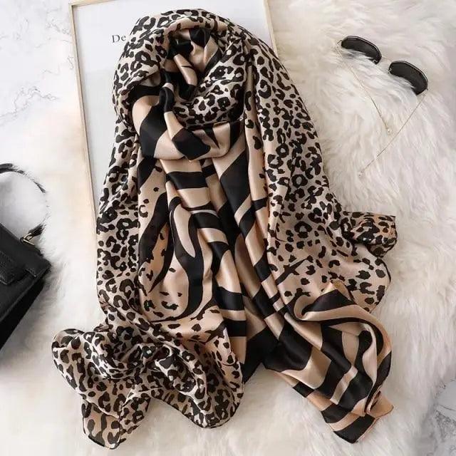 Fashion Silk Scarf Shawl