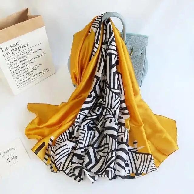 Fashion Silk Scarf Shawl