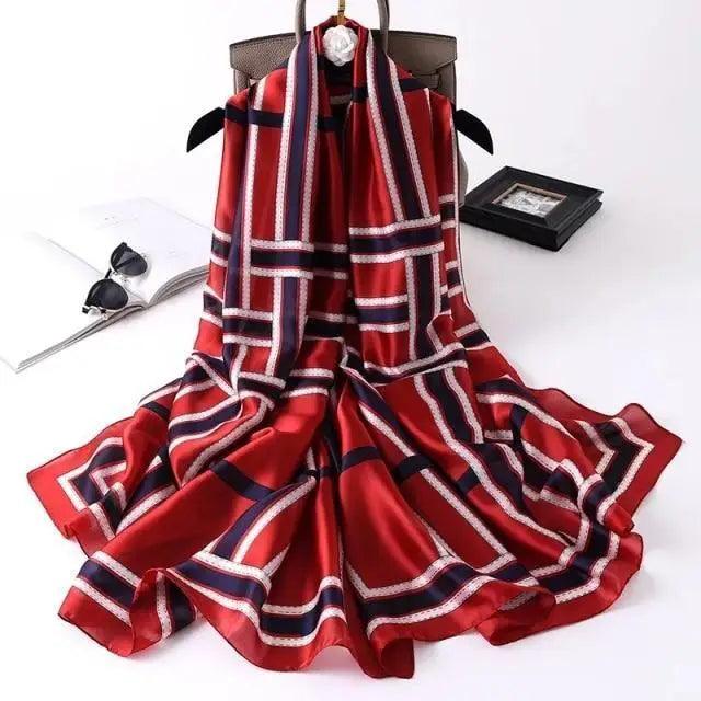 Fashion Silk Scarf Shawl