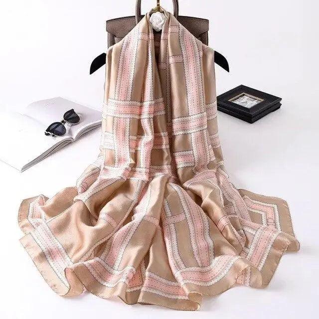 Fashion Silk Scarf Shawl
