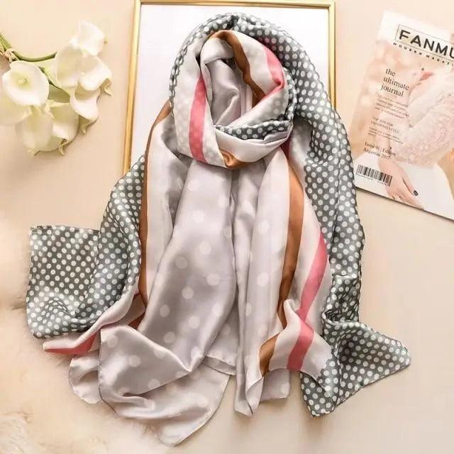 Fashion Silk Scarf Shawl