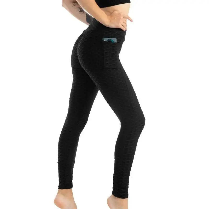Women Fitness Pocket Push Up Leggings