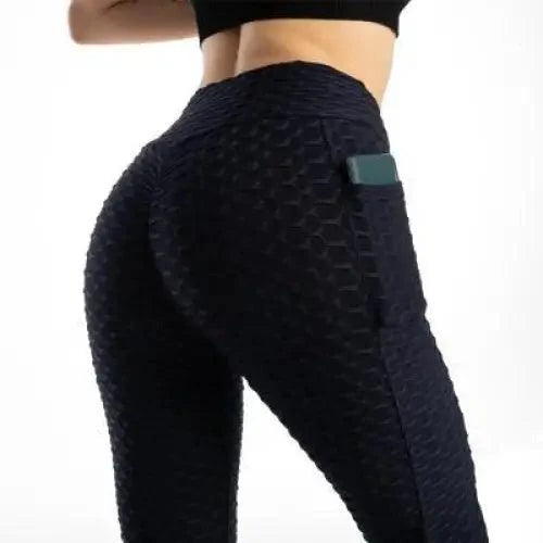 Women Fitness Pocket Push Up Leggings