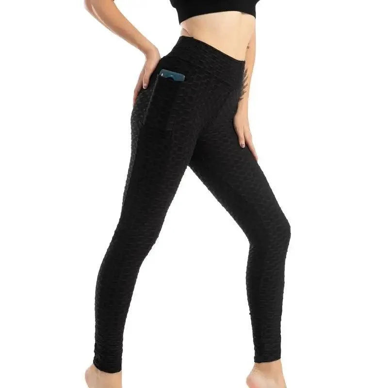 Women Fitness Pocket Push Up Leggings