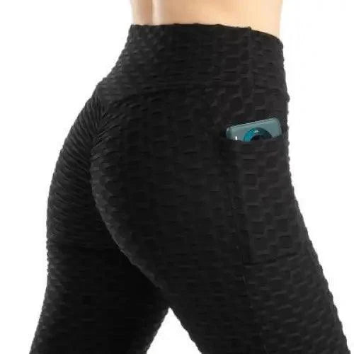 Women Fitness Pocket Push Up Leggings