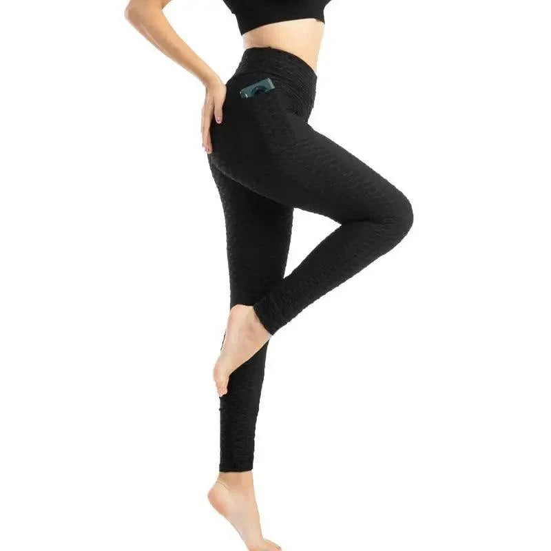 Women Fitness Pocket Push Up Leggings