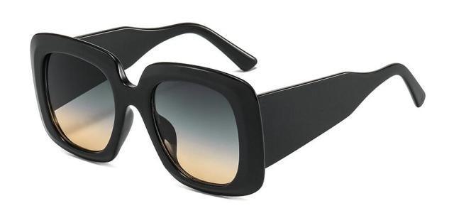 Oversized Leopard Designer Sunglasses