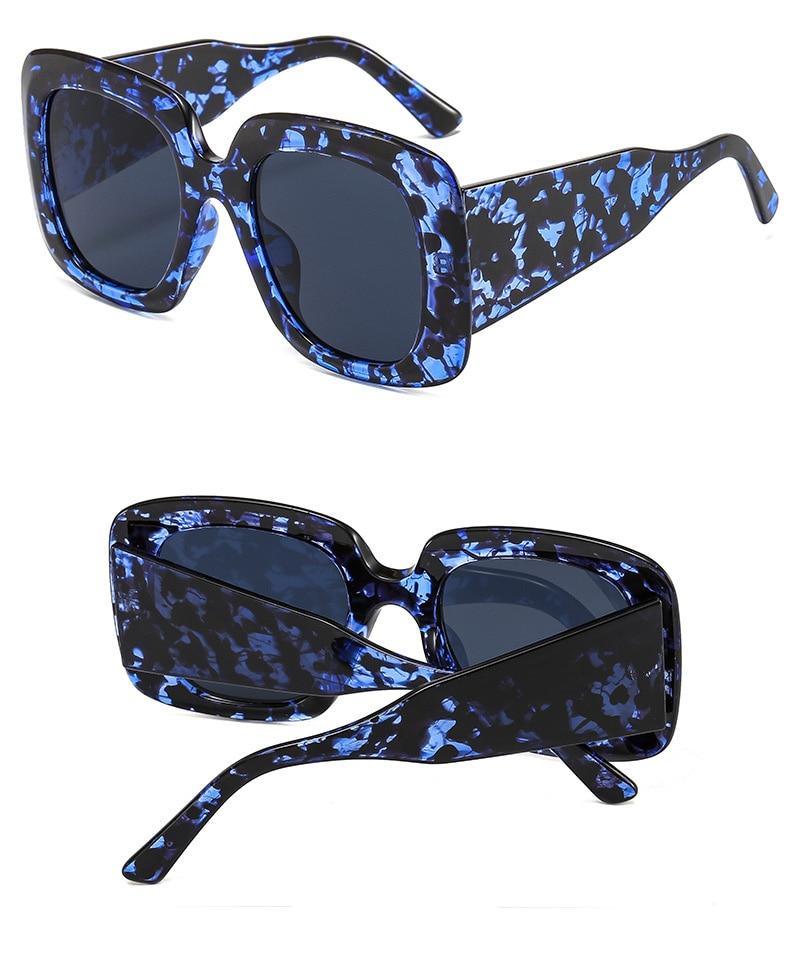 Oversized Leopard Designer Sunglasses