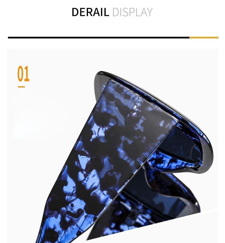 Oversized Leopard Designer Sunglasses