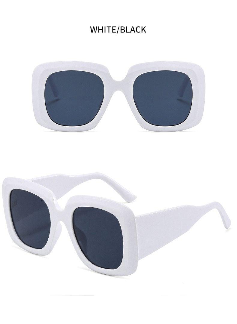 Oversized Leopard Designer Sunglasses