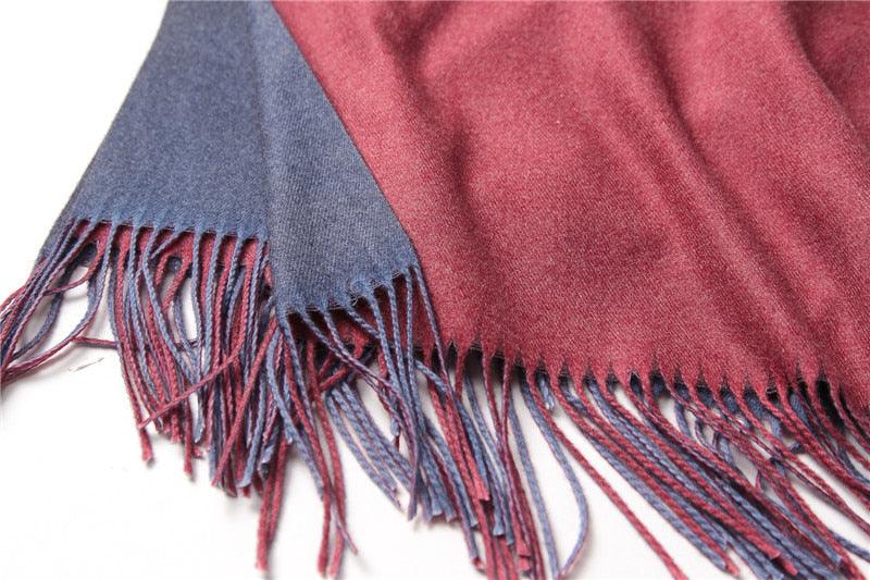 Solid Soft Cashmere Lightweight Scarf