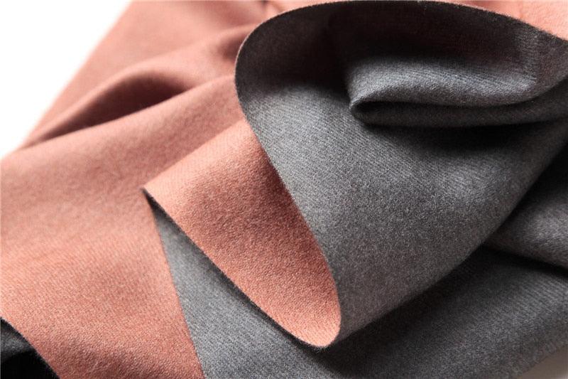 Solid Soft Cashmere Lightweight Scarf