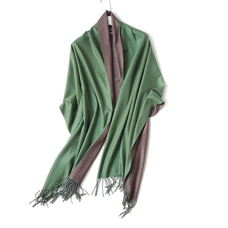 Solid Soft Cashmere Lightweight Scarf