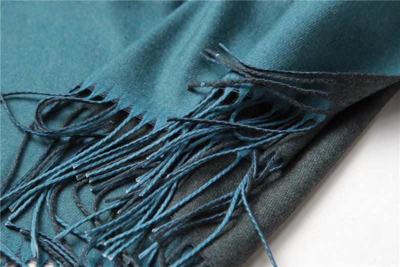 Solid Soft Cashmere Lightweight Scarf
