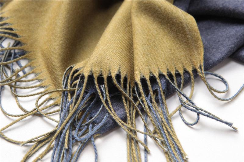 Solid Soft Cashmere Lightweight Scarf