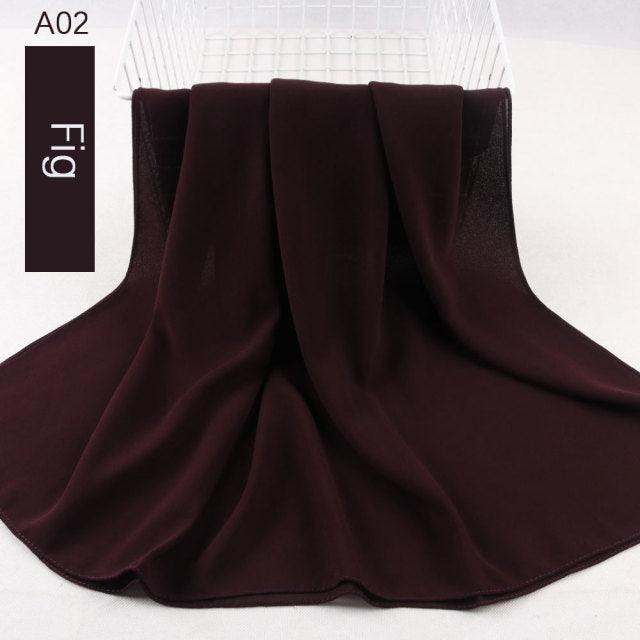 Soft & Lightweight Elegant Chiffon Scarf