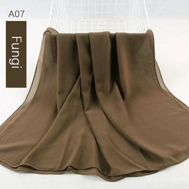 Soft & Lightweight Elegant Chiffon Scarf