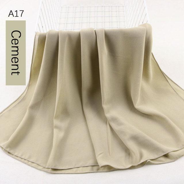 Soft & Lightweight Elegant Chiffon Scarf