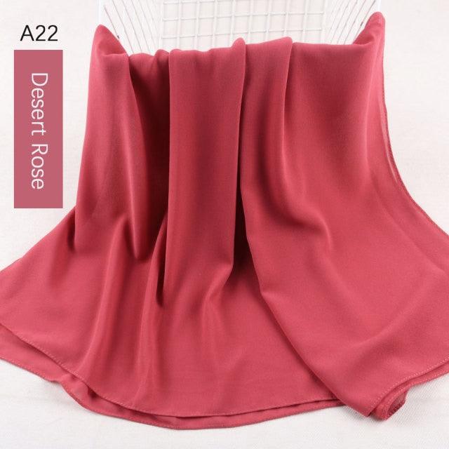 Soft & Lightweight Elegant Chiffon Scarf