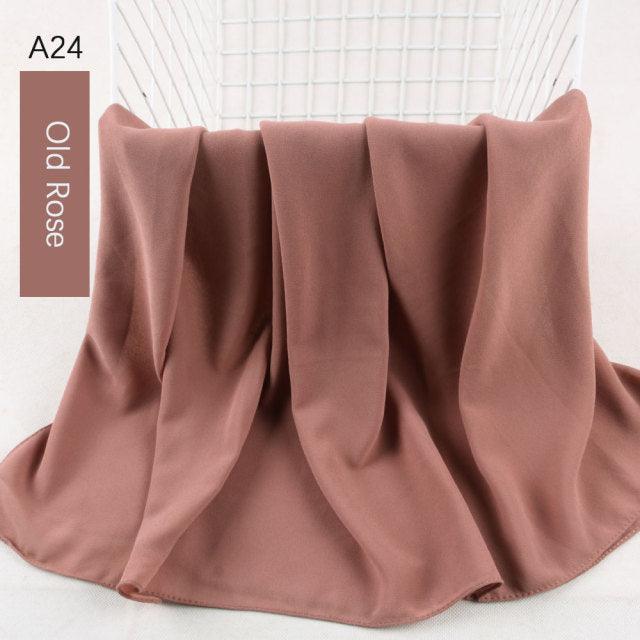 Soft & Lightweight Elegant Chiffon Scarf