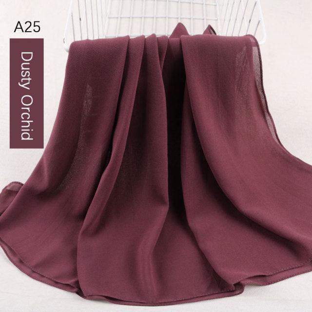 Soft & Lightweight Elegant Chiffon Scarf