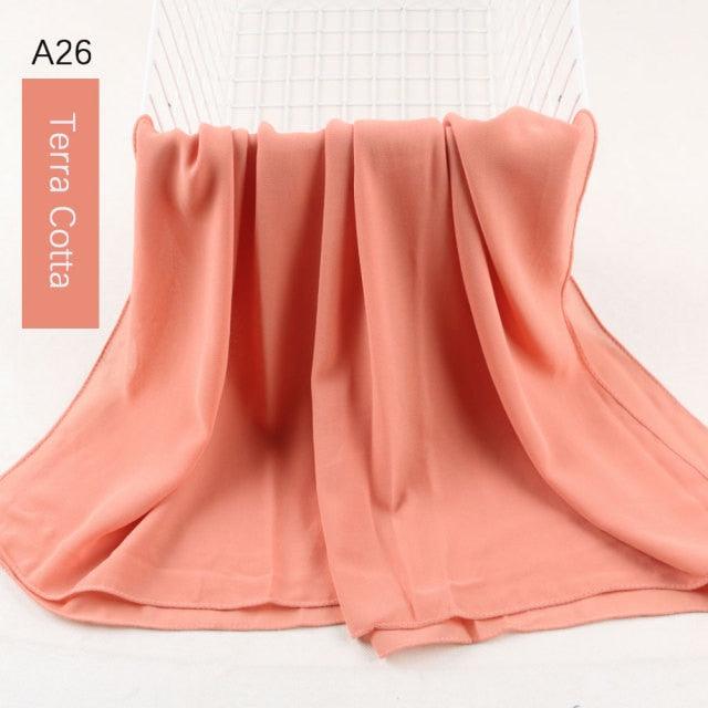 Soft & Lightweight Elegant Chiffon Scarf
