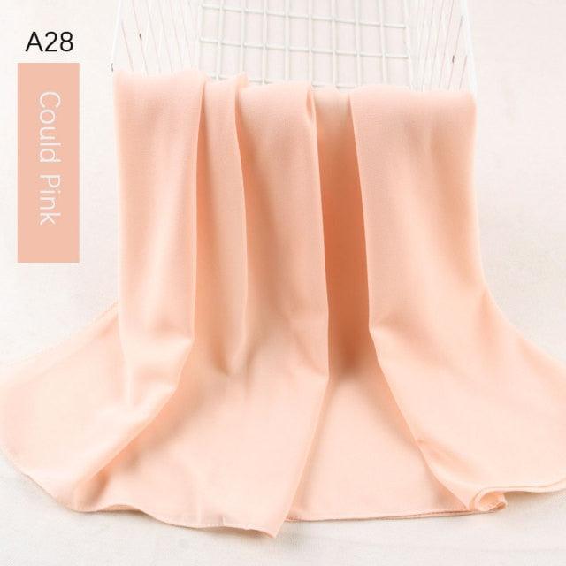 Soft & Lightweight Elegant Chiffon Scarf