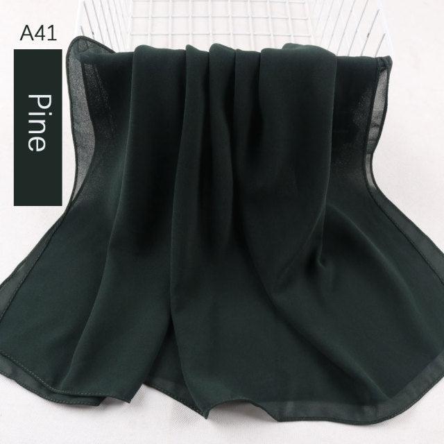 Soft & Lightweight Elegant Chiffon Scarf