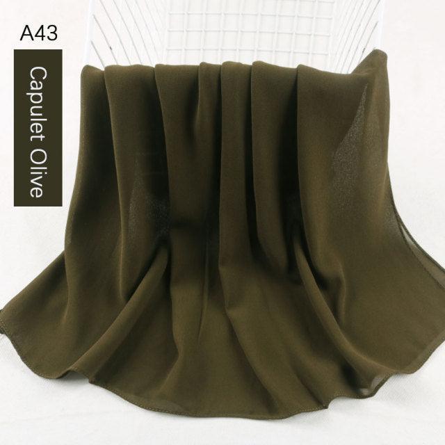 Soft & Lightweight Elegant Chiffon Scarf