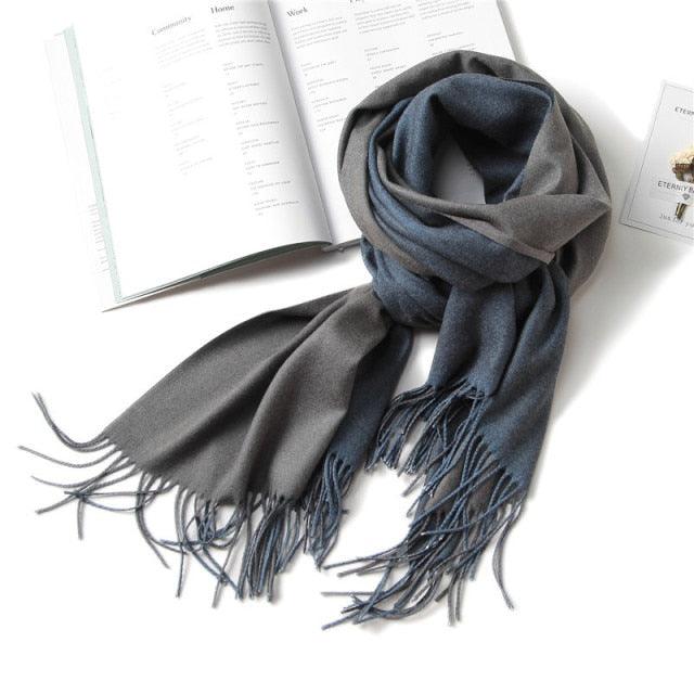 Solid Soft Cashmere Lightweight Scarf