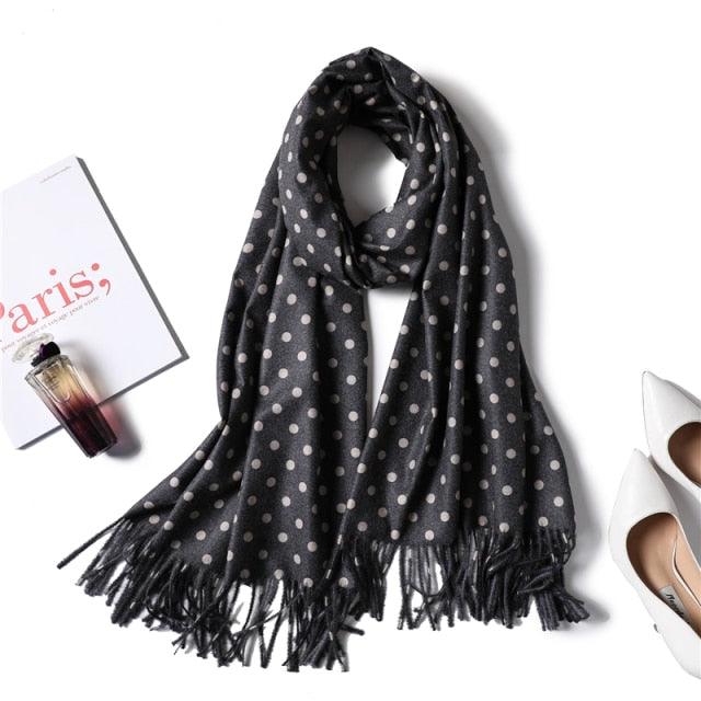 Solid Soft Cashmere Lightweight Scarf
