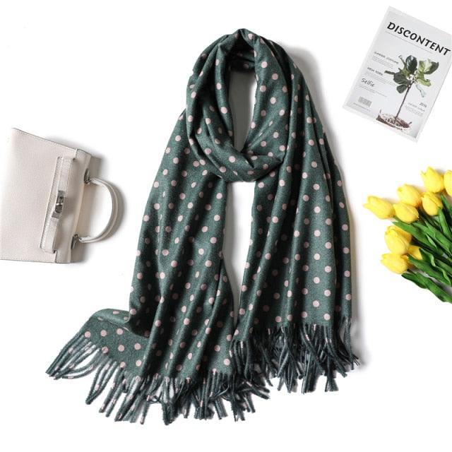 Solid Soft Cashmere Lightweight Scarf