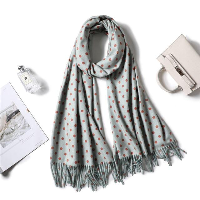 Solid Soft Cashmere Lightweight Scarf