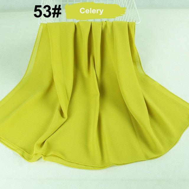 Soft & Lightweight Elegant Chiffon Scarf