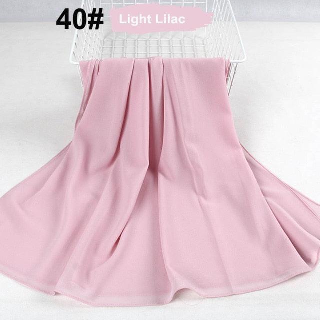 Soft & Lightweight Elegant Chiffon Scarf