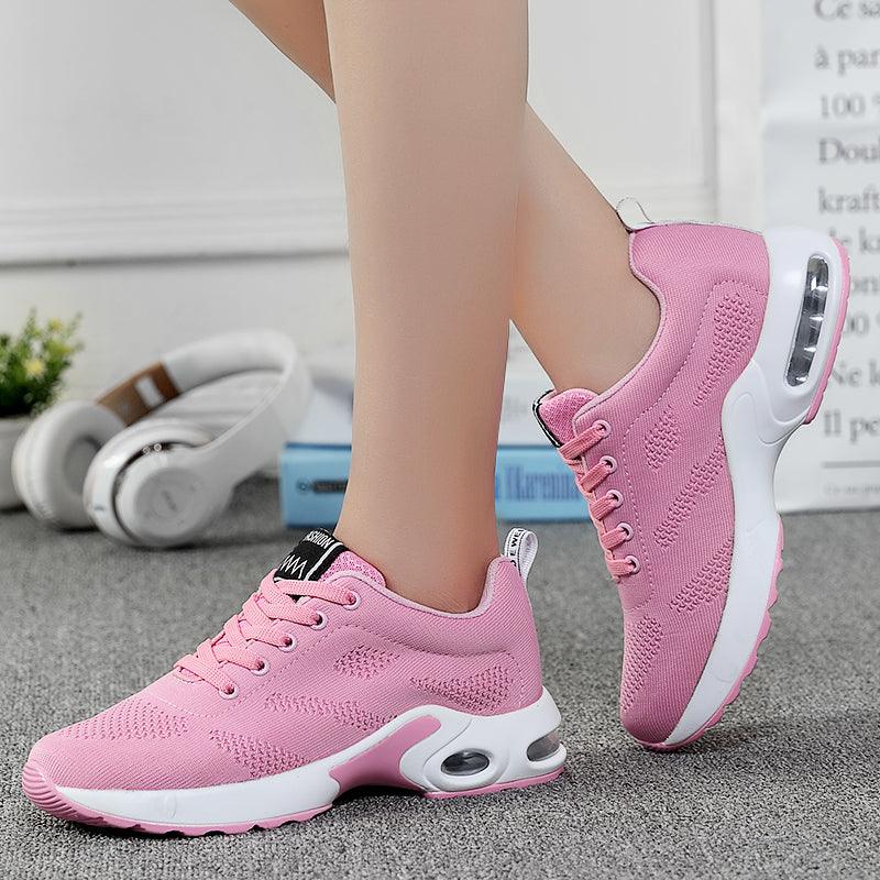 Fashion Womens Air Cushion Soft Bottom Running Shoes