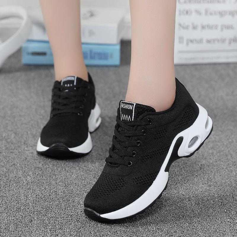 Fashion Womens Air Cushion Soft Bottom Running Shoes