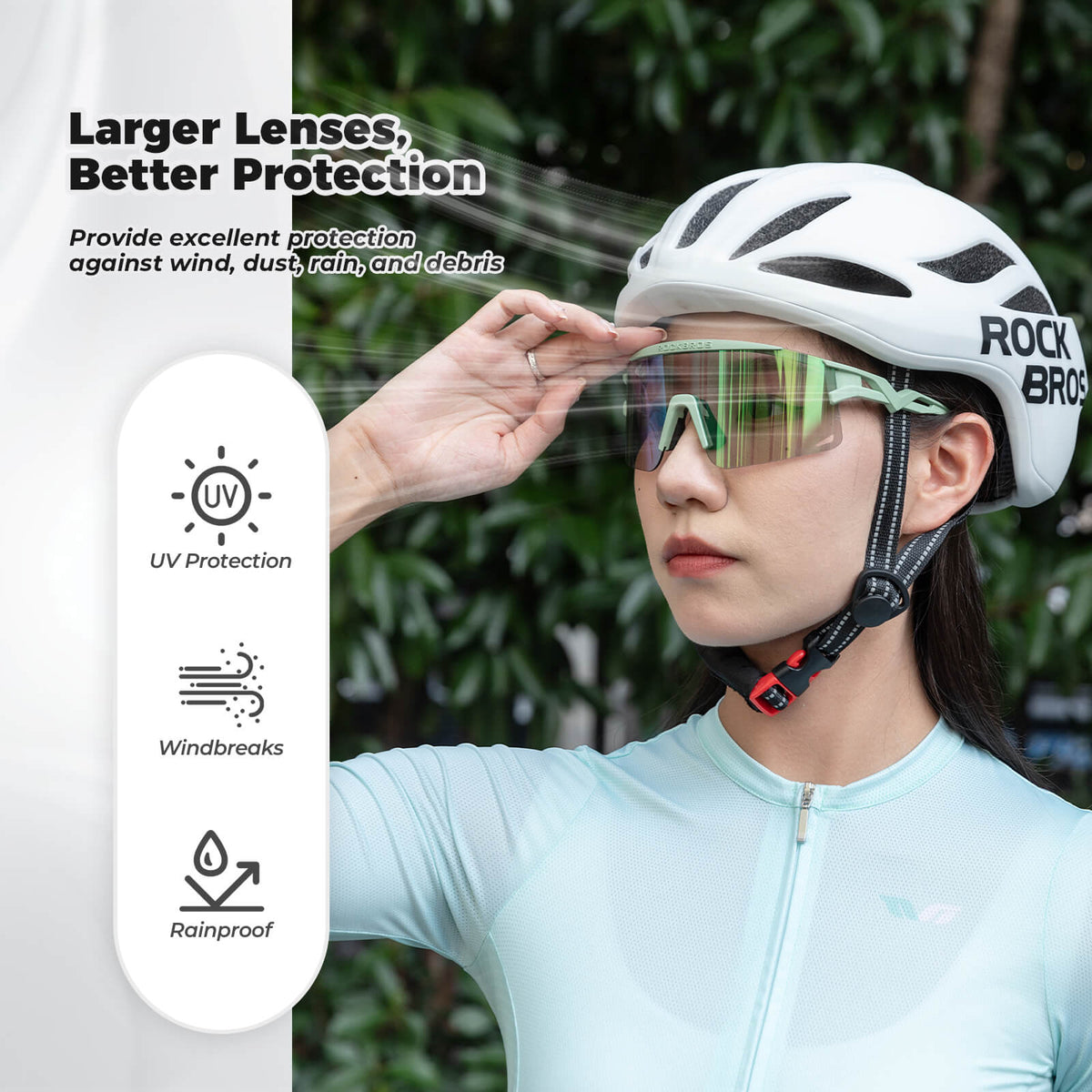 Half Frame Photochromic Sunglasses