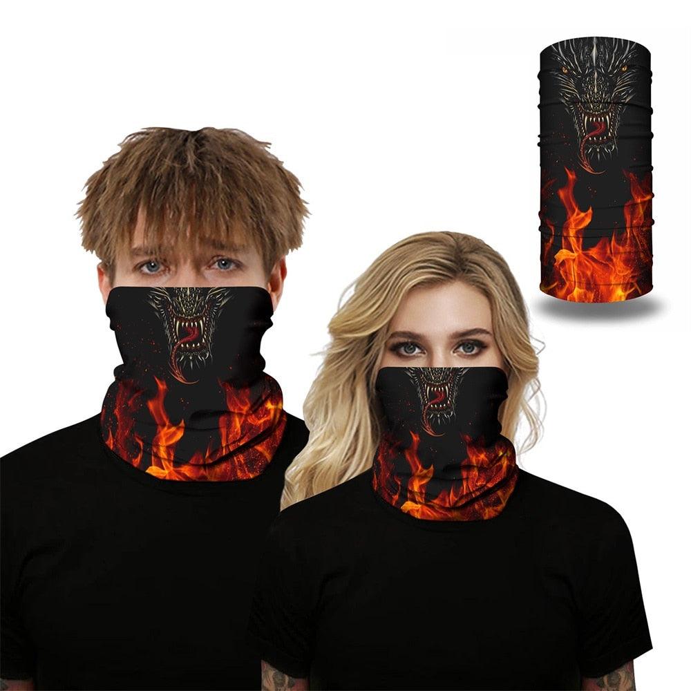 Seamless Breathable Outdoor Scarves