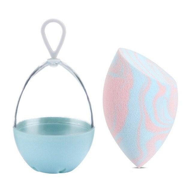Stylish Womens Makeup Sponge Cosmetic Puff Powder Smooth Beauty Water-Drop Shape Tool Make Up Sponges Cosmetics Colorful