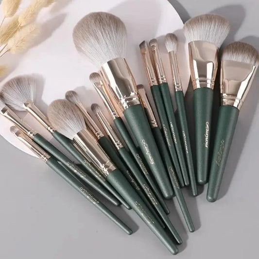 Super Quality 14Pcs Makeup Brushes Set Cosmetic Make Up Brush Tool Kit