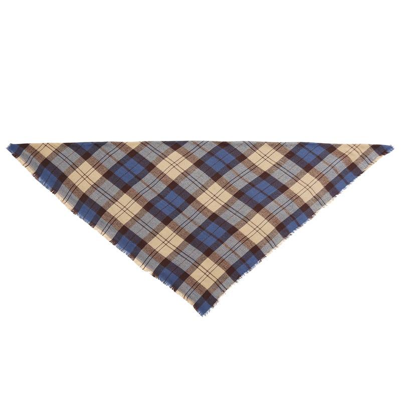 Soft Plaid Cashmere Scarf