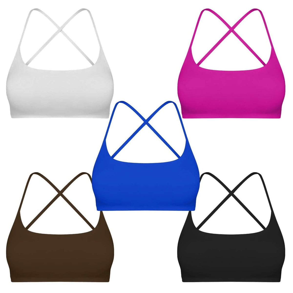 Women Cross-Back Sport Bras