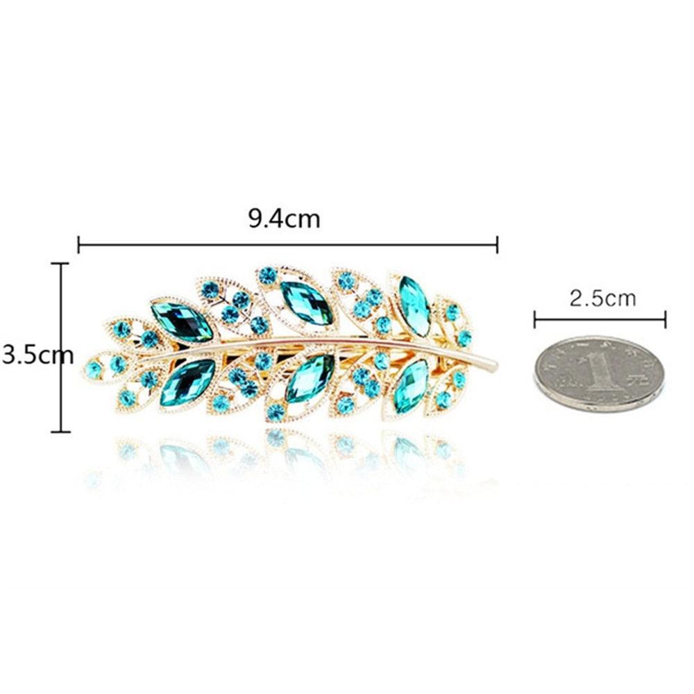 Rhinestone Spring Hair Clip