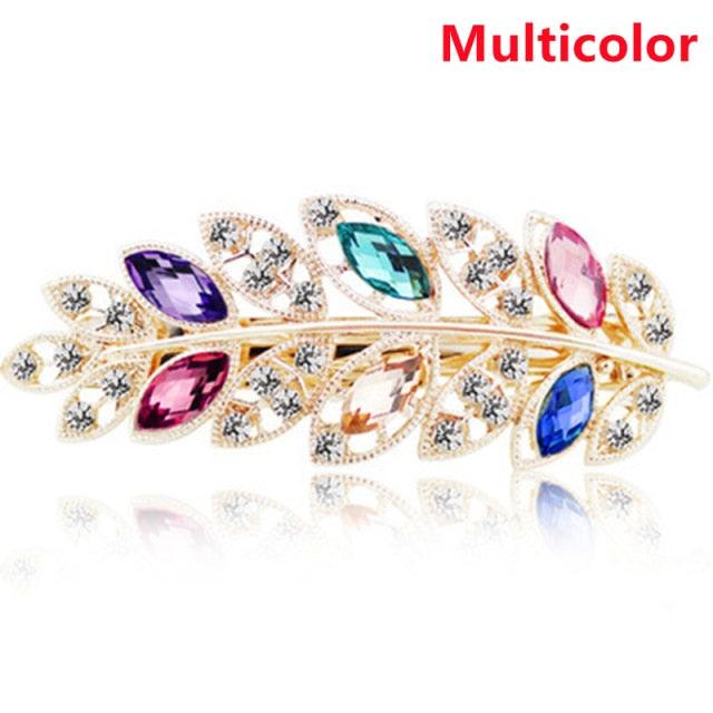 Rhinestone Spring Hair Clip