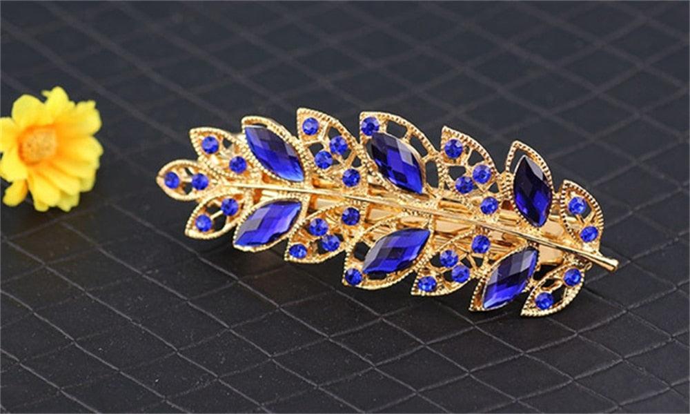 Rhinestone Spring Hair Clip