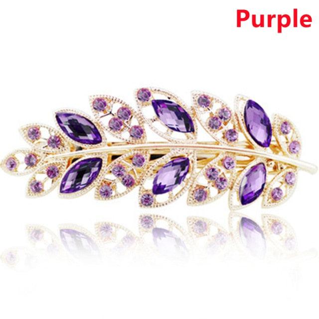 Rhinestone Spring Hair Clip